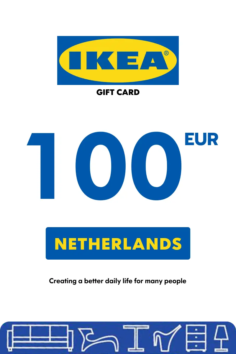IKEA 100 EUR Gift Card (Netherlands) - Digital Key