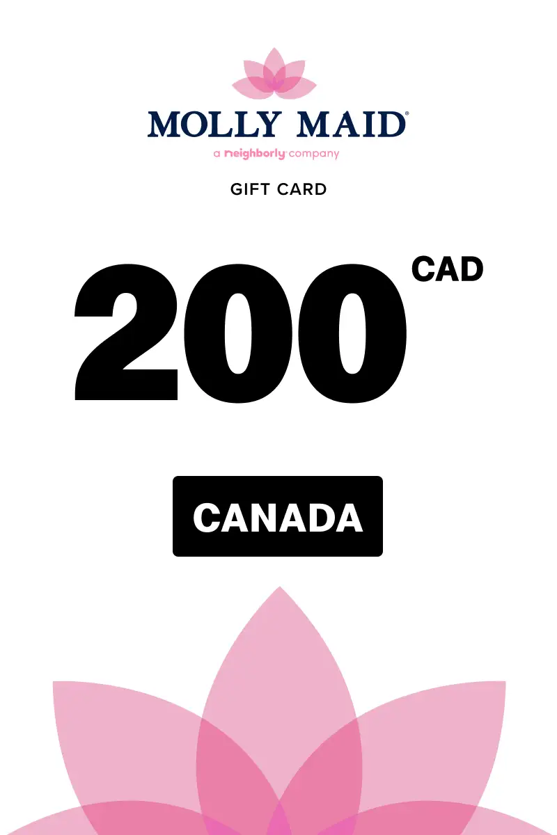 Molly Maid 200 CAD Gift Card (Canada) - Digital Key