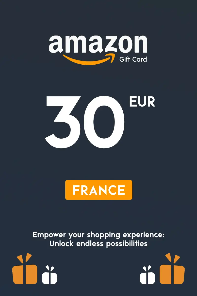 Amazon 30 EUR Gift Card (France) - Digital Key