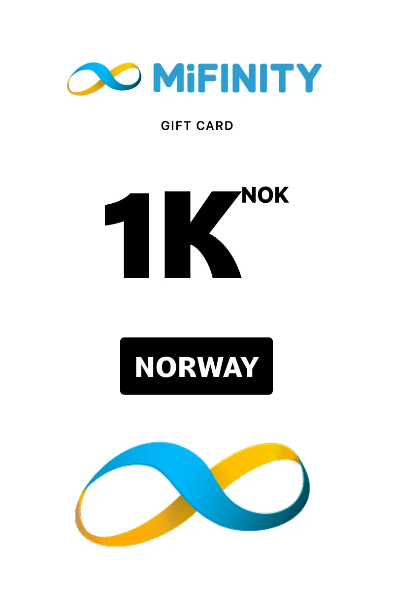 MiFinity 1000 NOK Gift Card (Norway) - Digital Key