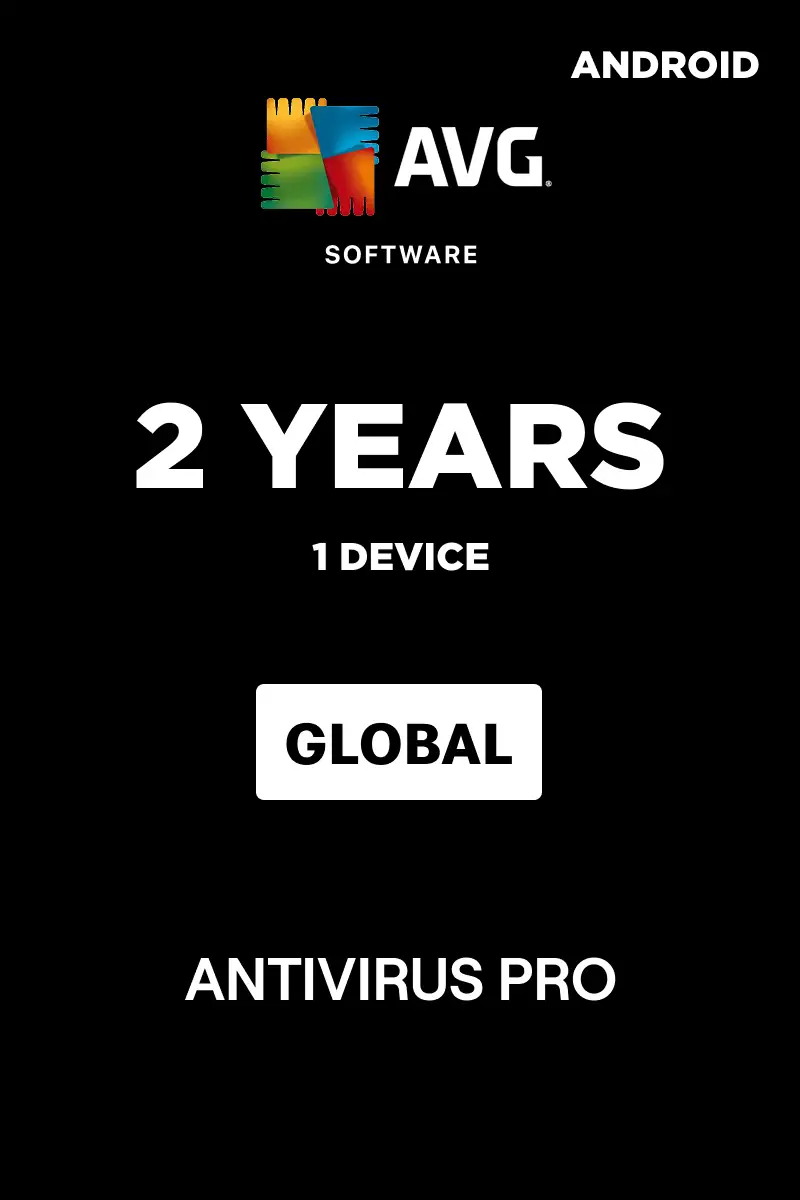 AVG AntiVirus Pro (Global) (Android) 1 Device 2 Years - Digital Key afbeelding