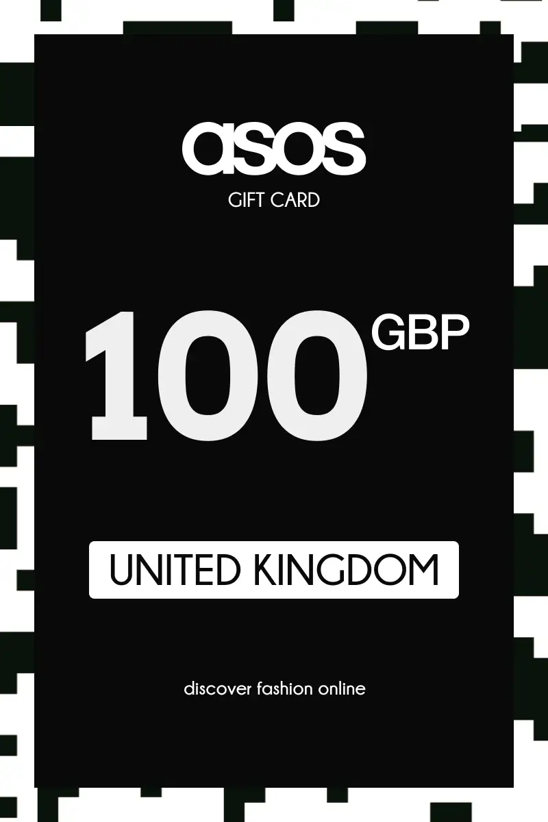 ASOS 100 GBP Gift Card (United Kingdom) - Digital Key