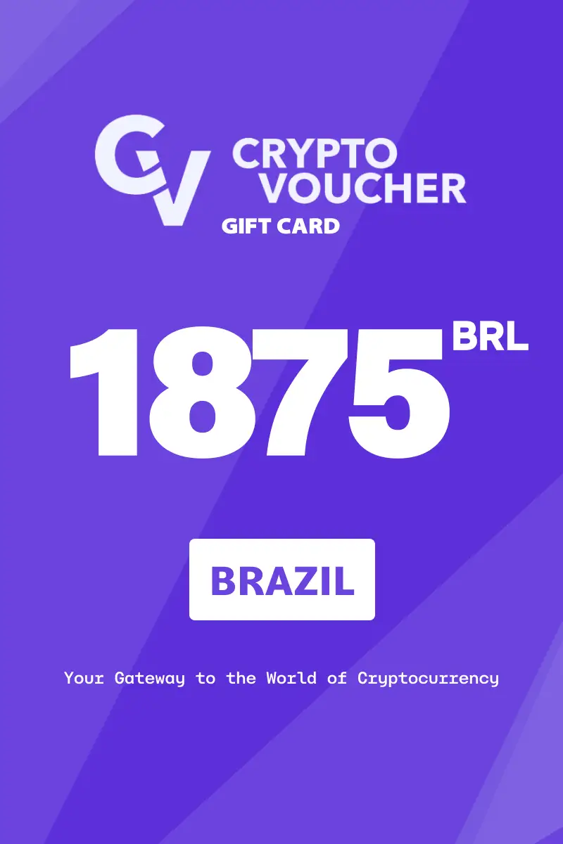Crypto Voucher 1875 BRL Gift Card (Brazil) - Digital Key