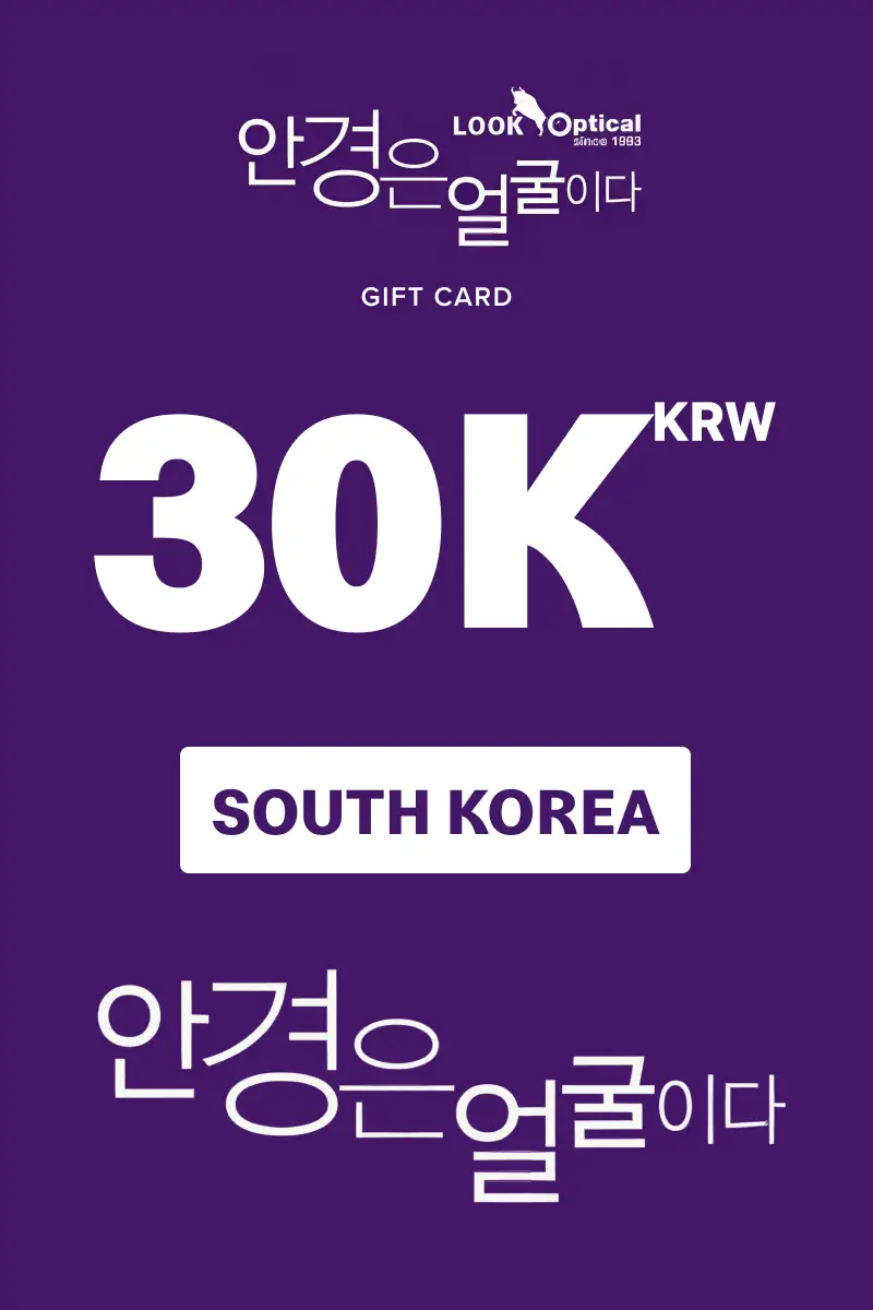 Look Optical 30000 KRW Gift Card (South Korea) - Digital Key