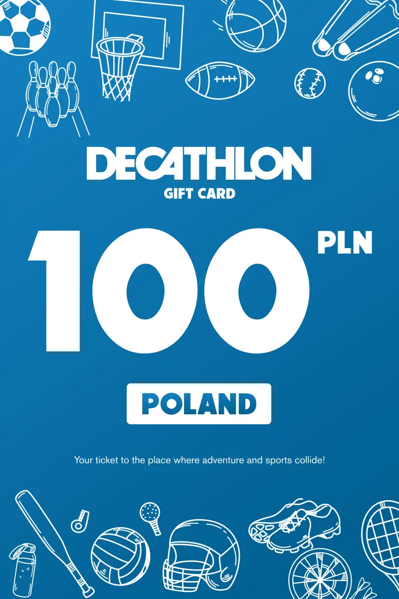 Decathlon 100 PLN Gift Card (Poland) - Digital Key