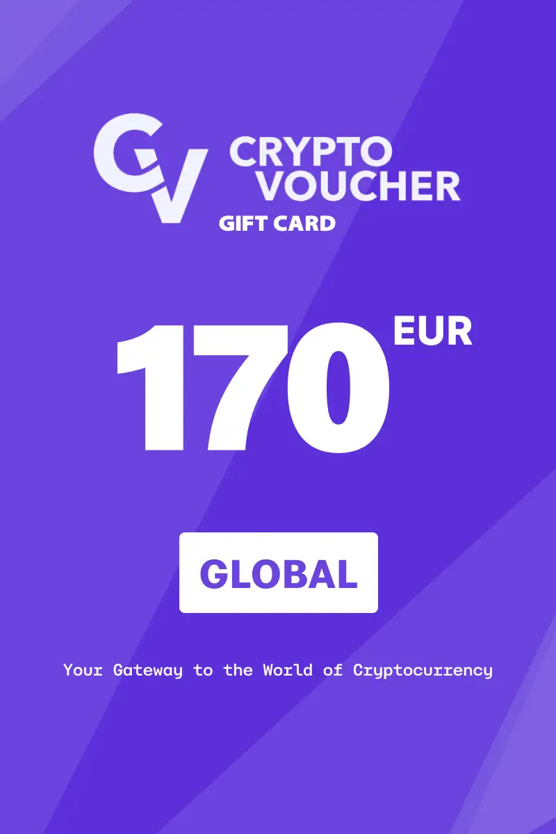 Crypto Voucher (BTC) 170 EUR Gift Card (Global) - Digital Key