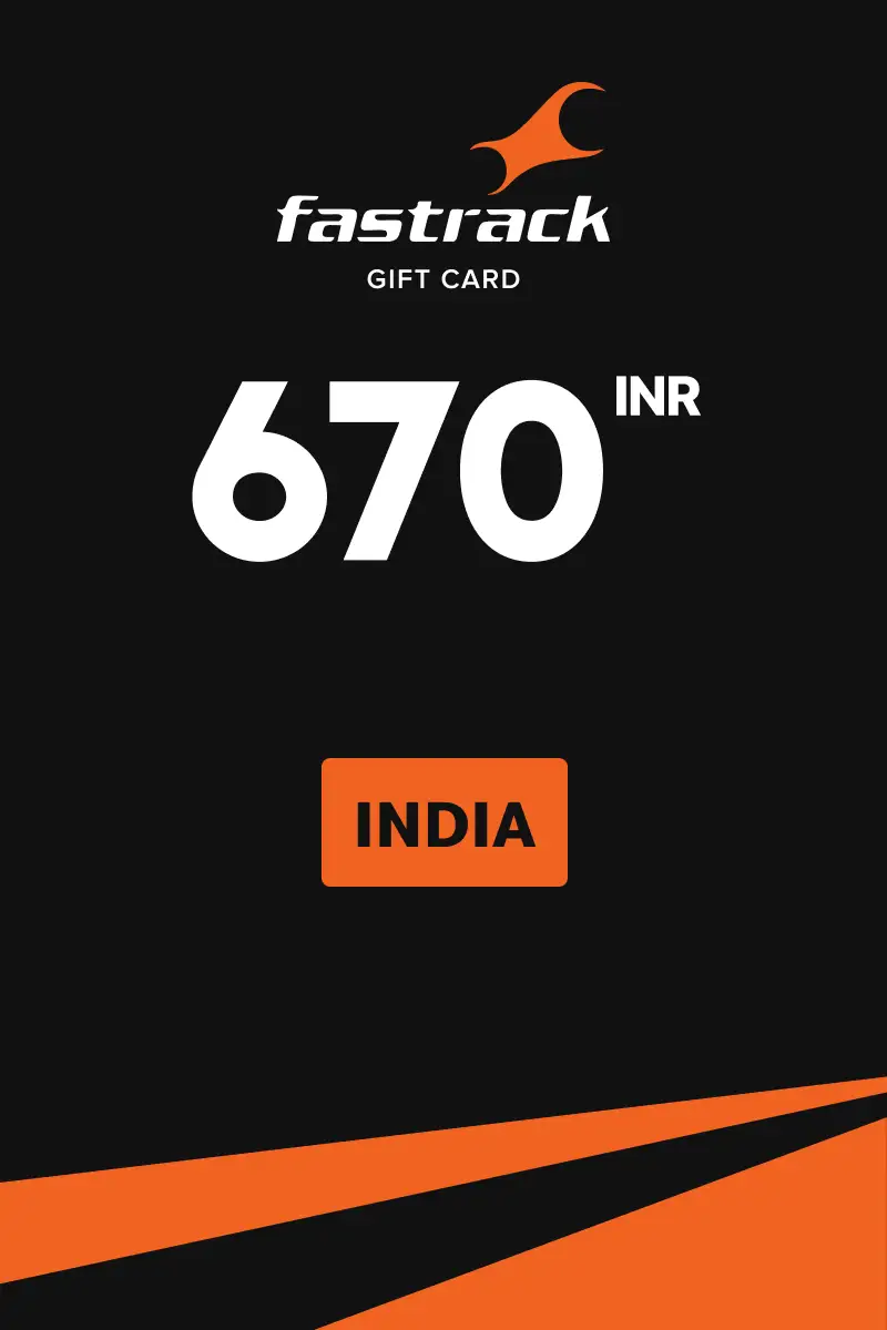 Fastrack 670 INR Gift Card (India) - Digital Key