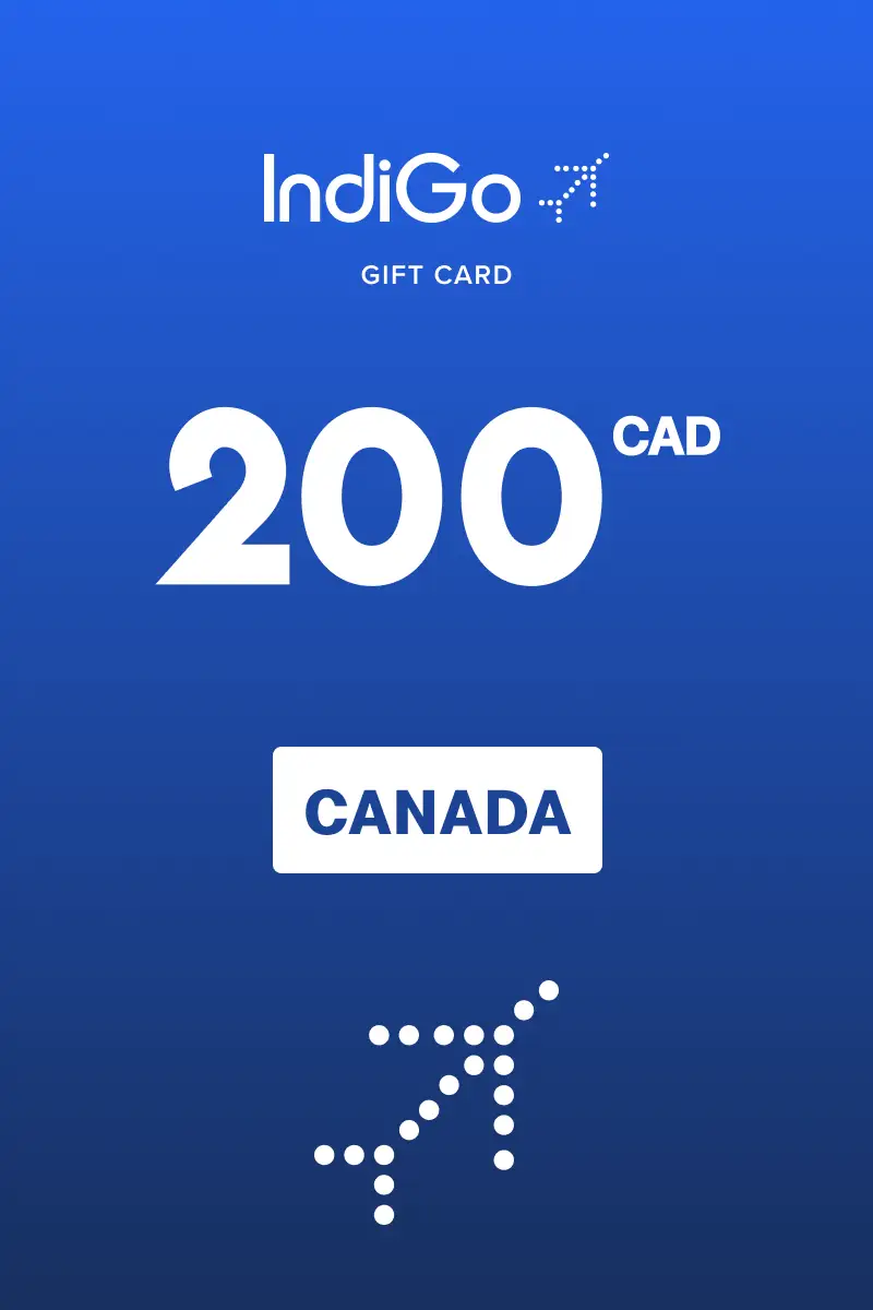 Indigo 200 CAD Gift Card (Canada) - Digital Key