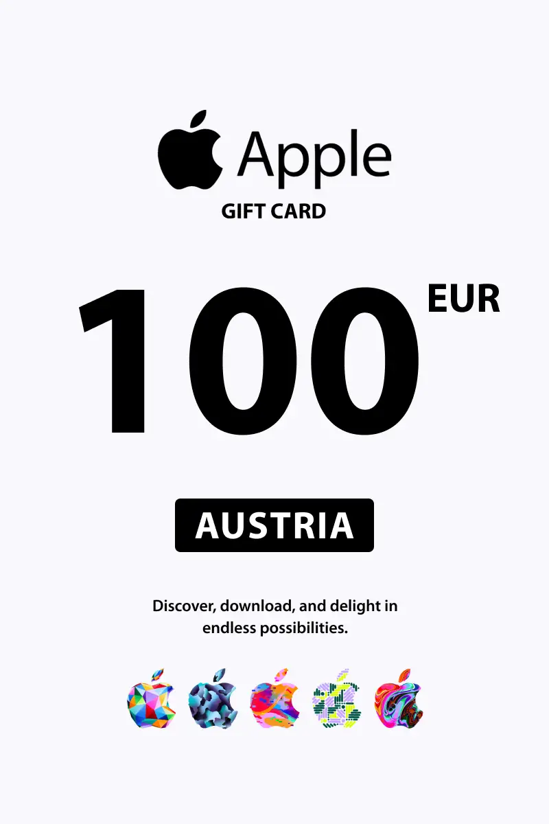 Apple 100 EUR Gift Card (Austria) - Digital Key