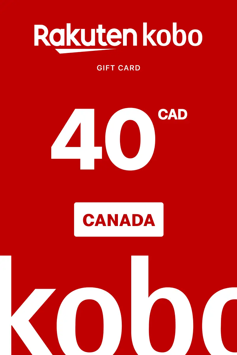 Rakuten Kobo 40 CAD Gift Card (Canada) - Digital Key