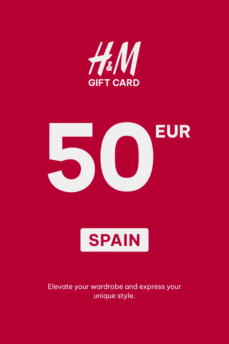 HandM 50 EUR Gift Card (Spain) - Digital Key