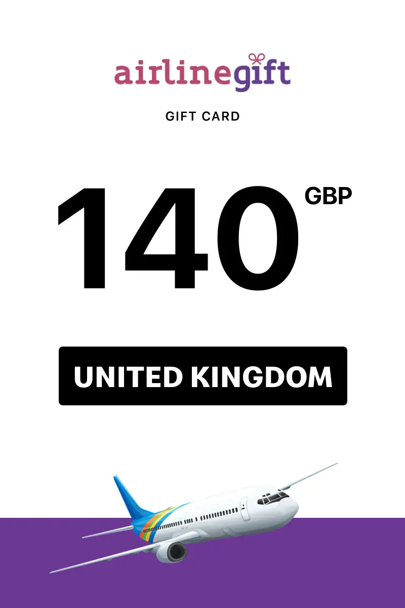 Airline Gift 140 GBP Gift Card (United Kingdom) - Digital Key