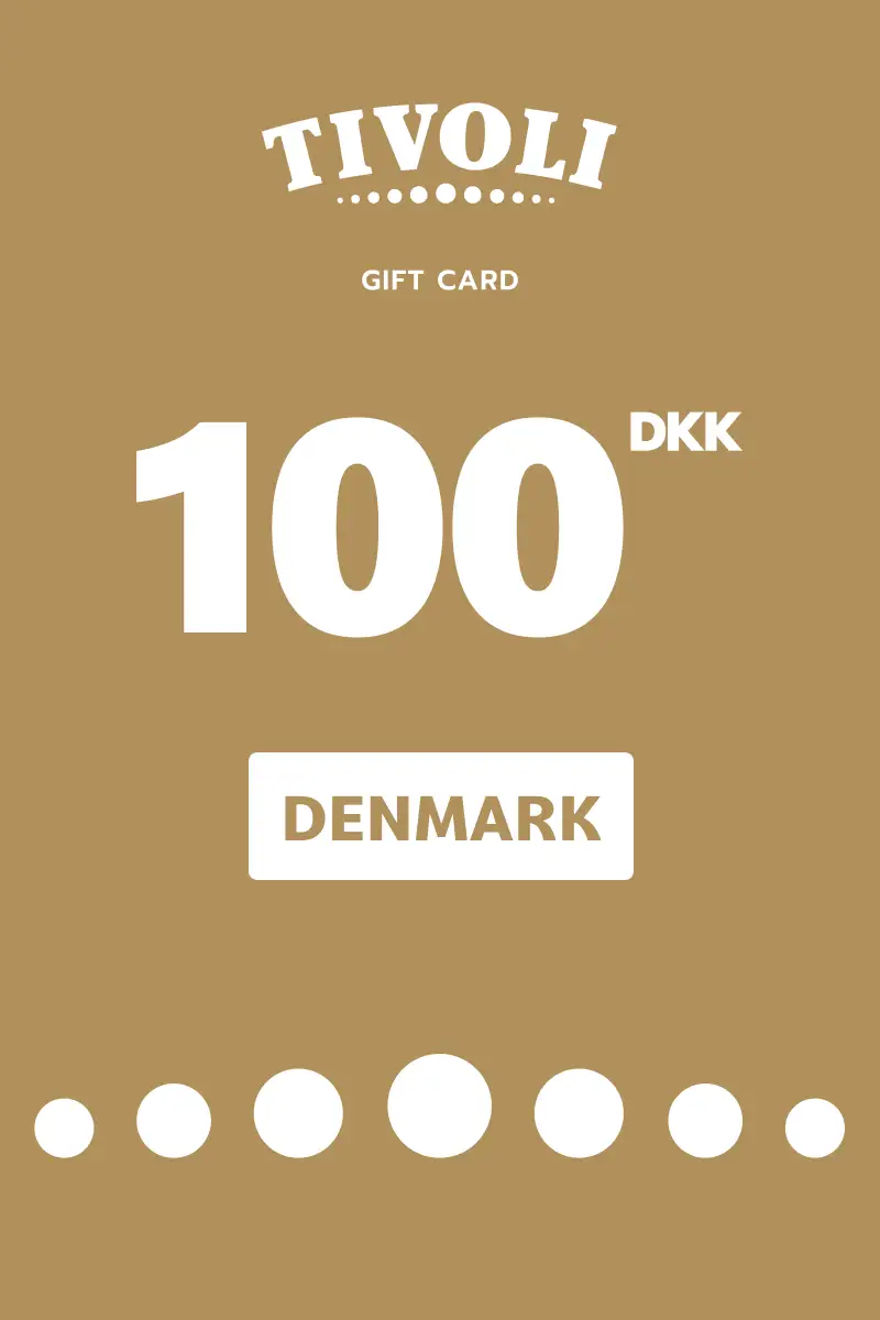 Tivoli 100 DKK Gift Card (Denmark) - Digital Key