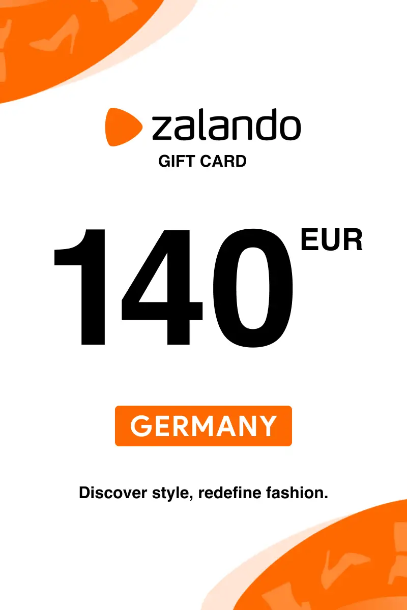 Zalando 140 EUR Gift Card (Germany) - Digital Key
