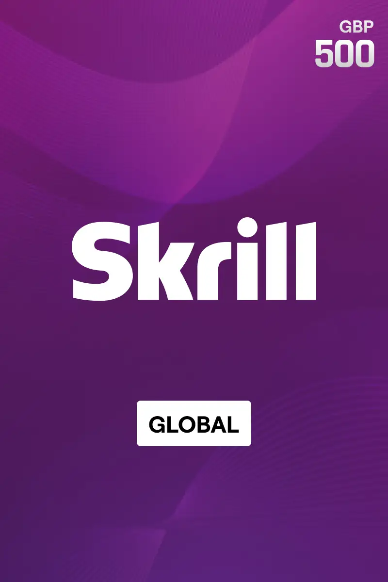 Rewarble Skrill 500 GBP Gift Card (Global) - Rewarble - Digital Key