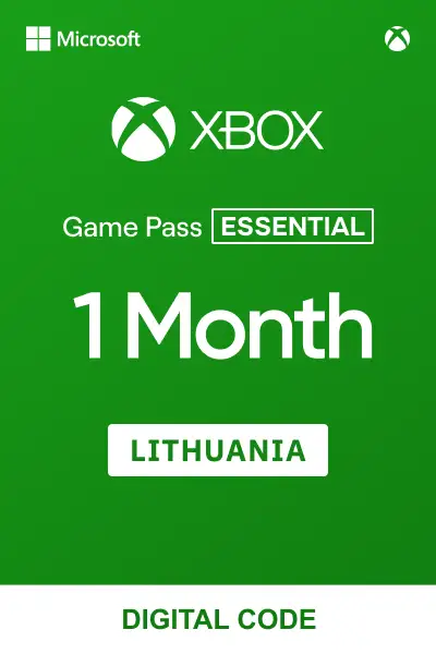 Xbox Game Pass Core (Essential) 1 Month (Lithuania) - Xbox Live - Digital Key