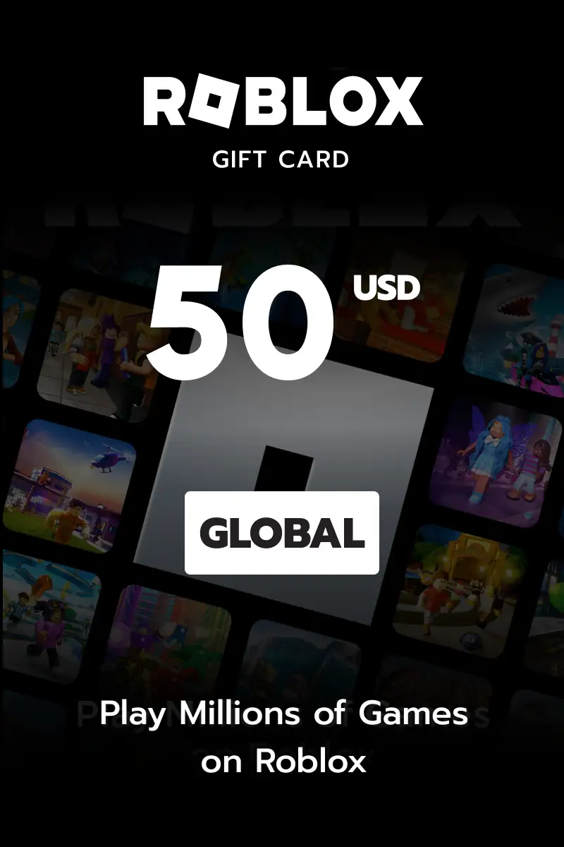 Roblox 50 USD Gift Card (Global) - Digital Key