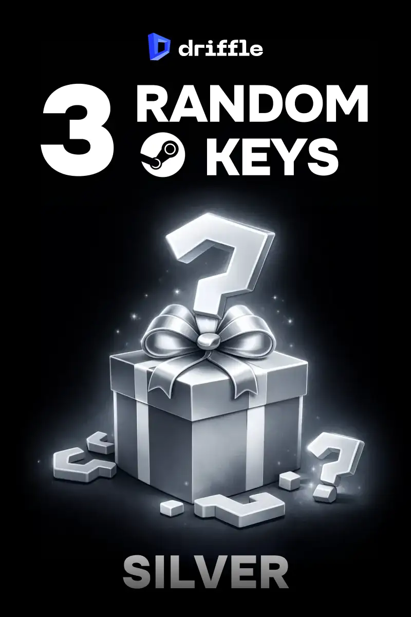 3 Random Steam Games - Silver (Global) (PC) - Steam - Digital Key