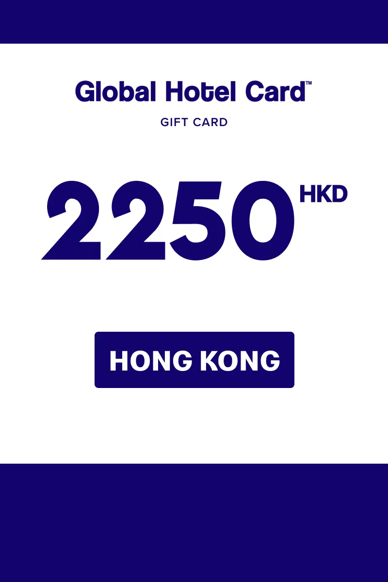 Global Hotel Card 2250 HKD Gift Card (Hong Kong) - Digital Key