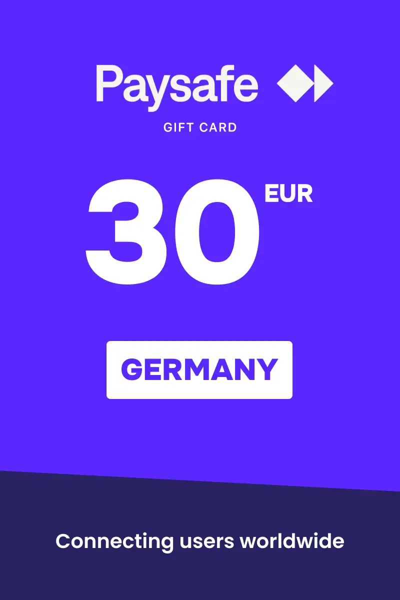 PaysafeCard 30 EUR Gift Card (Germany) - Digital Key