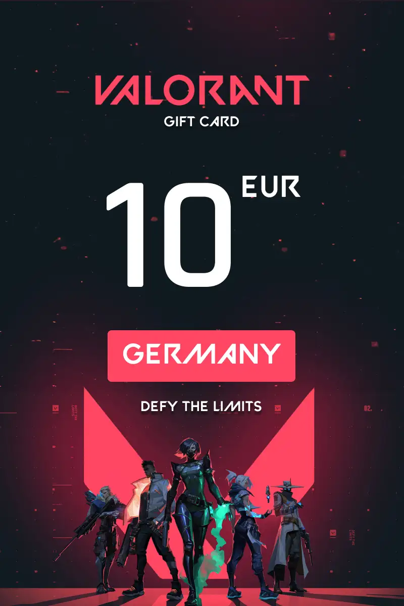 Valorant 10 EUR Gift Card (Germany) - Digital Key afbeelding 1