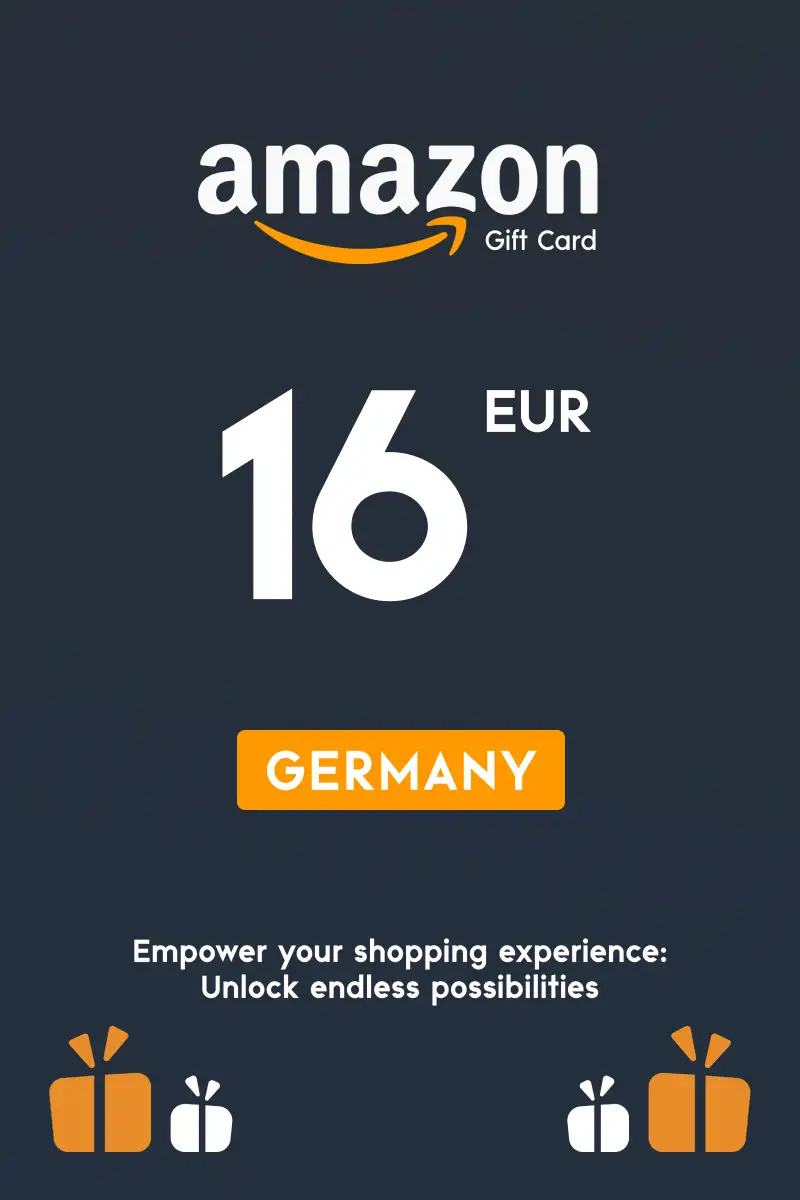 Amazon 16 EUR Gift Card (Germany) - Digital Key