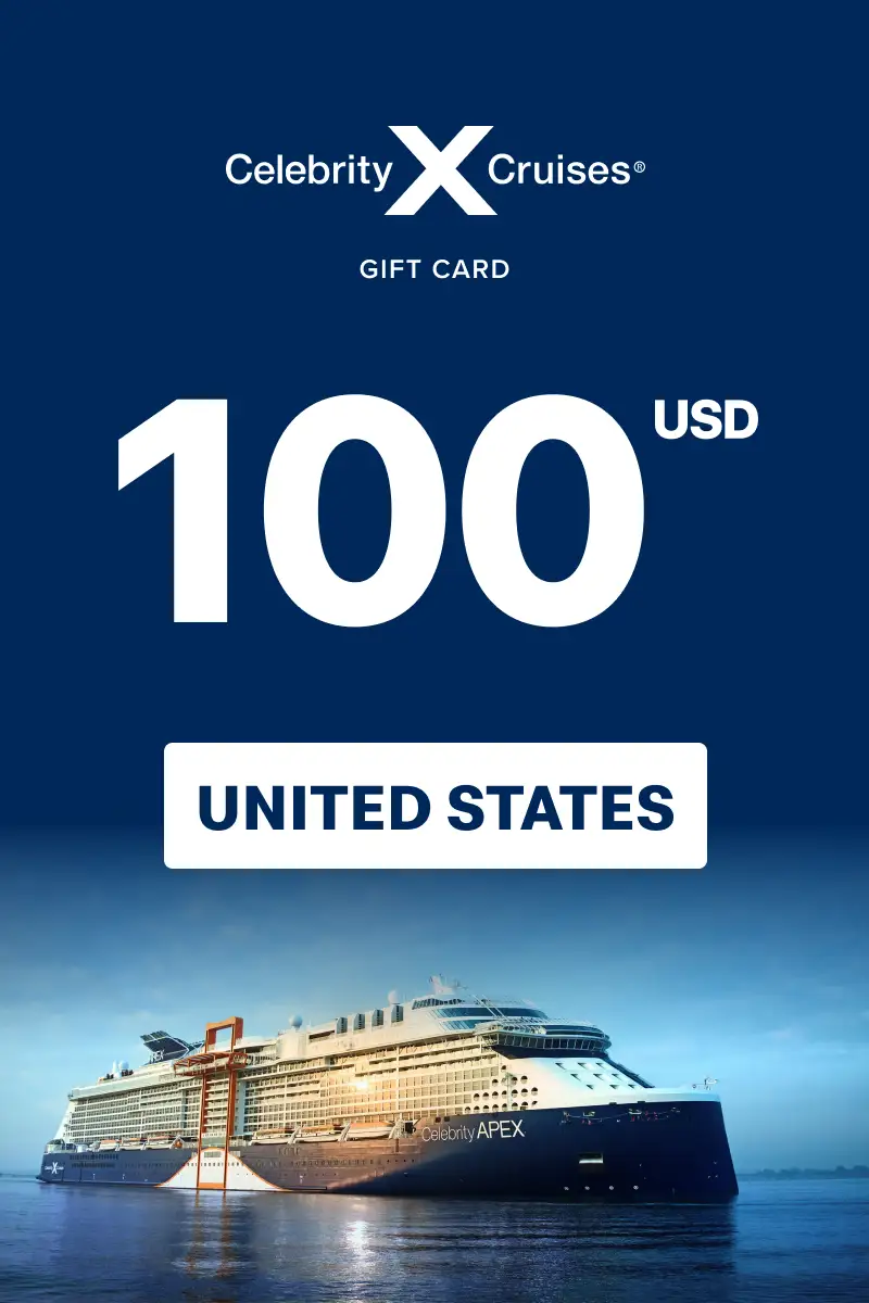 Celebrity Cruises 100 USD Gift Card (United States) - Digital Key