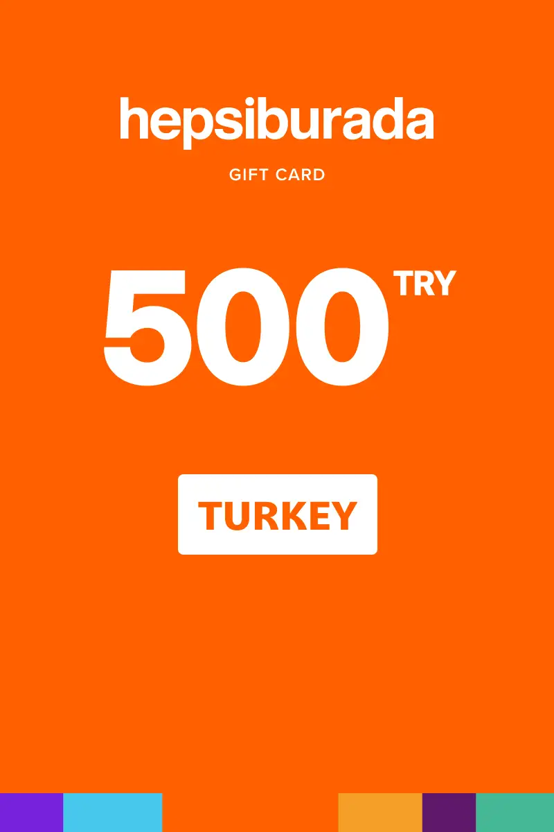 Hepsiburada 500 TRY Gift Card (Turkey) - Digital Key