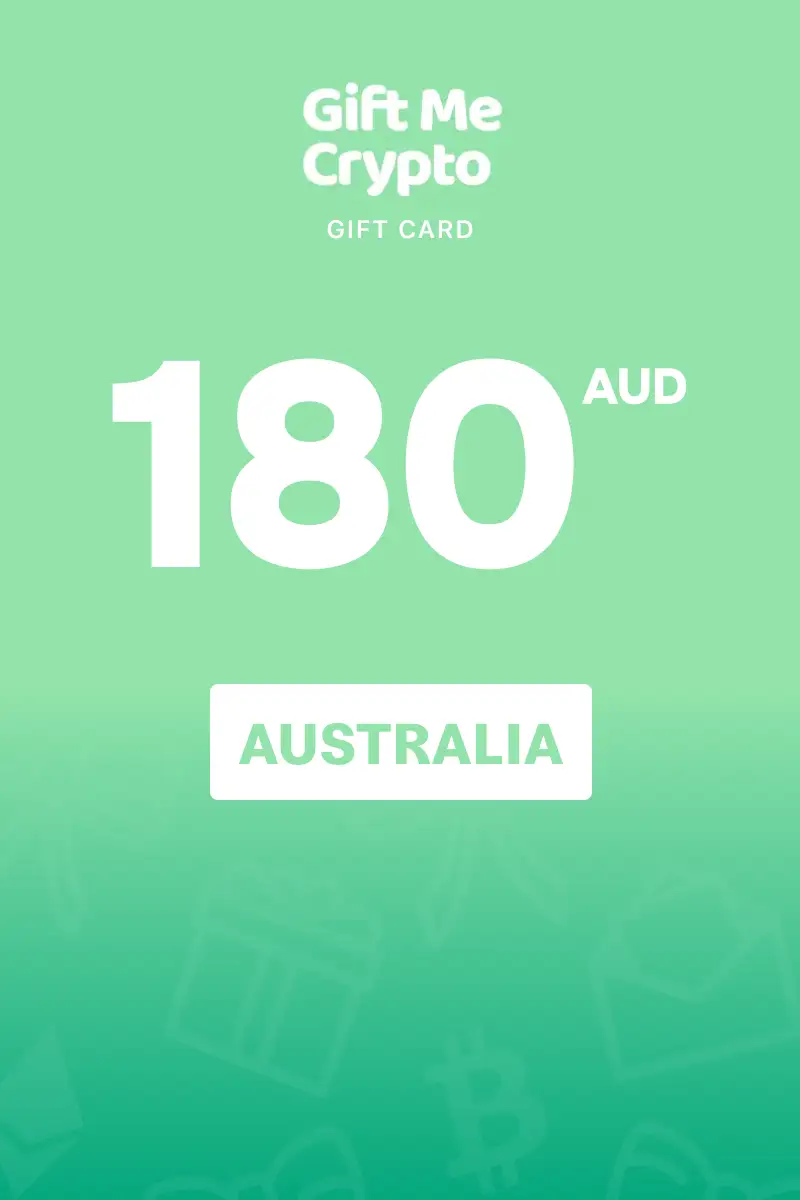Gift Me Crypto 180 AUD Gift Card (Australia) - Digital Key