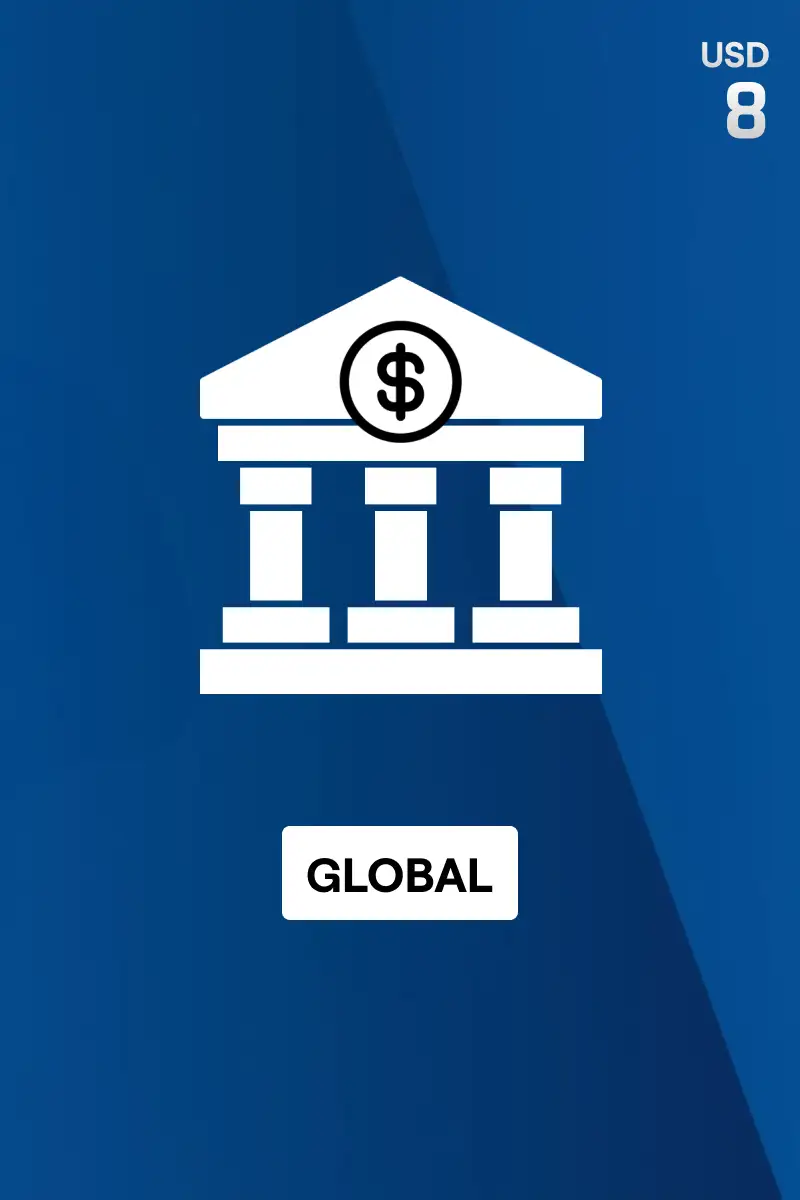 Rewarble Bank Transfer 8 USD Gift Card (Global) - Rewarble - Digital Key