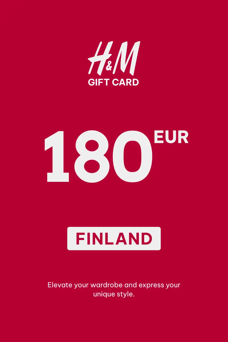 HandM 180 EUR Gift Card (Finland) - Digital Key