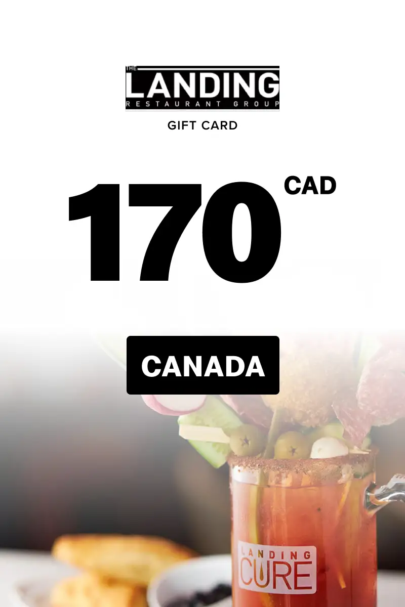 The Landing Group of Restaurants 170 CAD Gift Card (Canada) - Digital Key