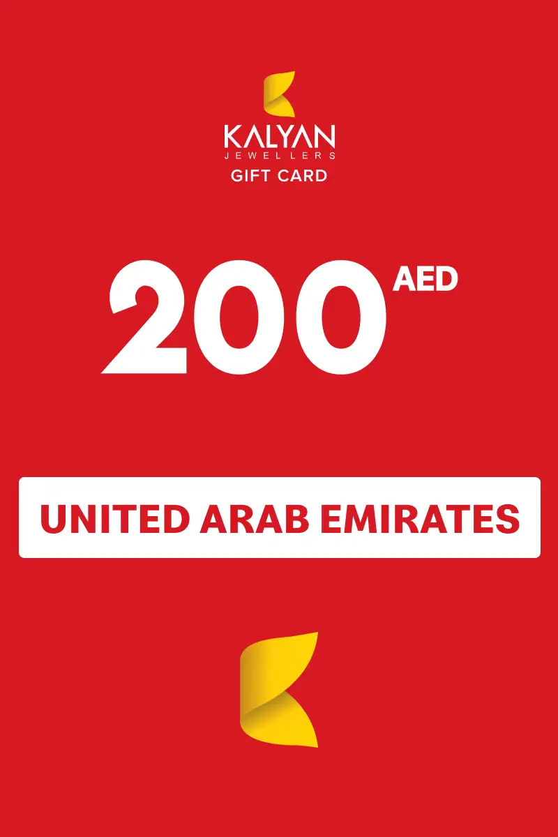 Kalyan Jewellers Gold 200 AED Gift Card (United Arab Emirates) - Digital Key afbeelding 1