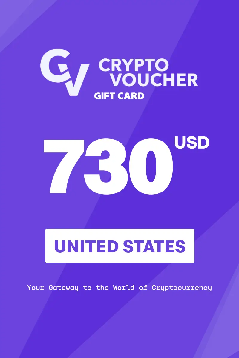 Crypto Voucher (ETH) 730 USD Gift Card (United States) - Digital Key