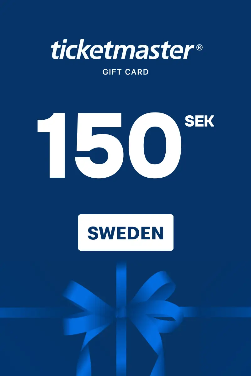 Ticketmaster 150 SEK Gift Card (Sweden) - Digital Key