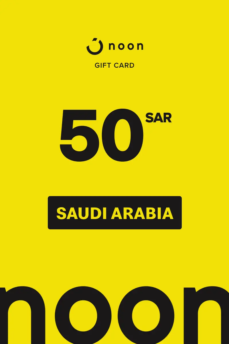 Noon 50 SAR Gift Card (Saudi Arabia) - Digital Key