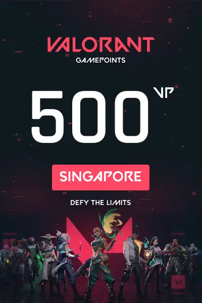VALORANT 500 Valorant Points (Singapore) - Digital Key