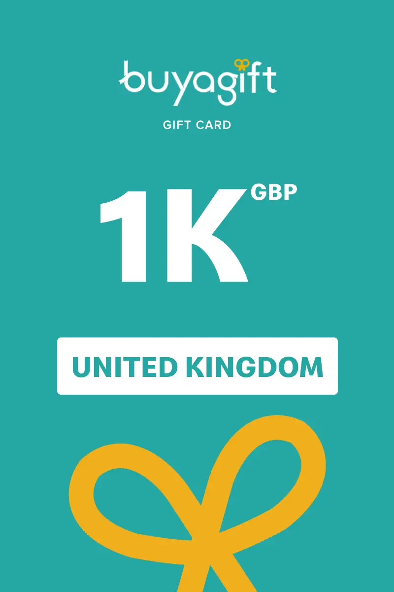 Buyagift 1000 GBP Gift Card (United Kingdom) - Digital Key