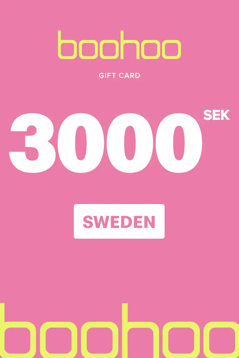 Buy Boohoo 3000 SEK Gift Card (Sweden) - Digital Key