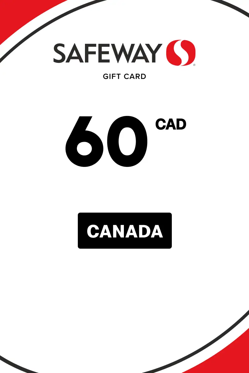 Safeway 60 CAD Gift Card (Canada) - Digital Key