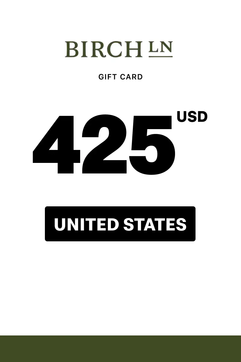 BirchLane 425 USD Gift Card (United States) - Digital Key