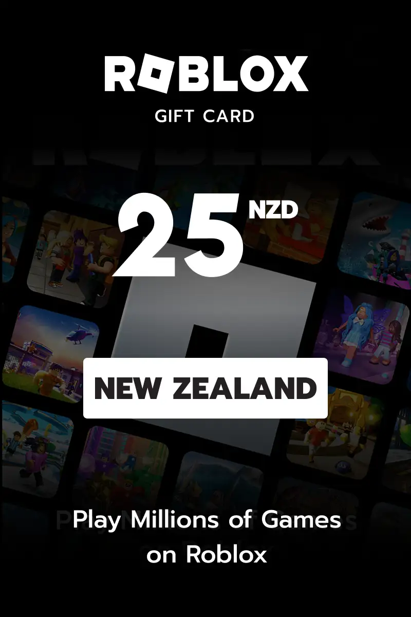 Roblox 25 NZD Gift Card (New Zealand) - Digital Key