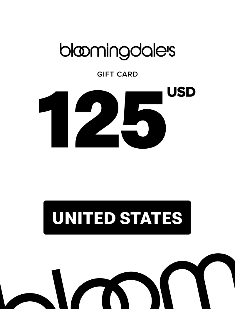 Bloomingdale's 125 USD Gift Card (United States) - Digital Key