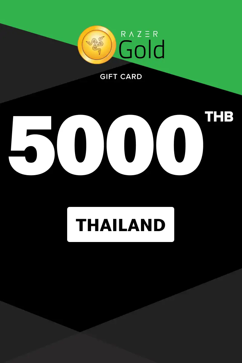 Buy Razer Gold 5000 THB Gift Card (Thailand) - Digital Key