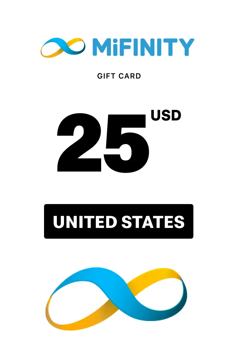 MiFinity 25 USD Gift Card (United States) - Digital Key