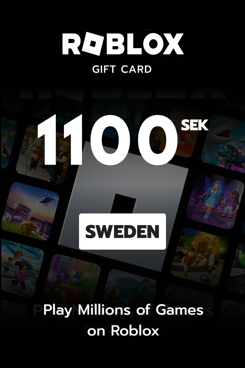 Roblox 1100 SEK Gift Card (Sweden) - Digital Key