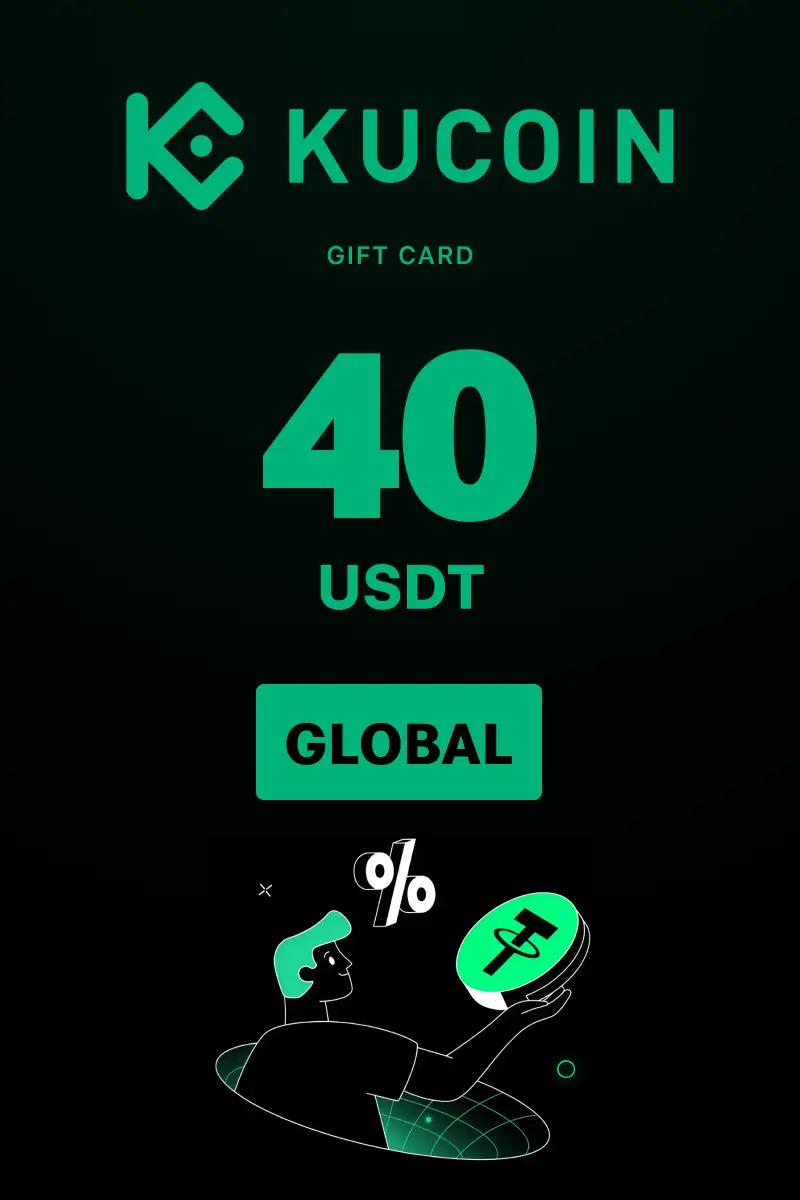 KuCoin Gift Card 40 USDT Gift Card (Global) - Digital Key