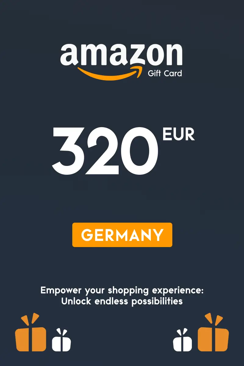 Amazon 320 EUR Gift Card (Germany) - Digital Key