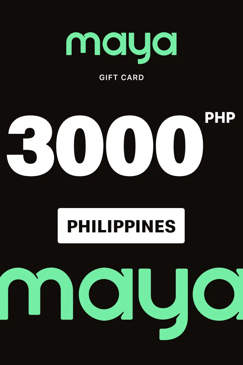 Maya 3000 PHP Gift Card (Philippines) - Digital Key