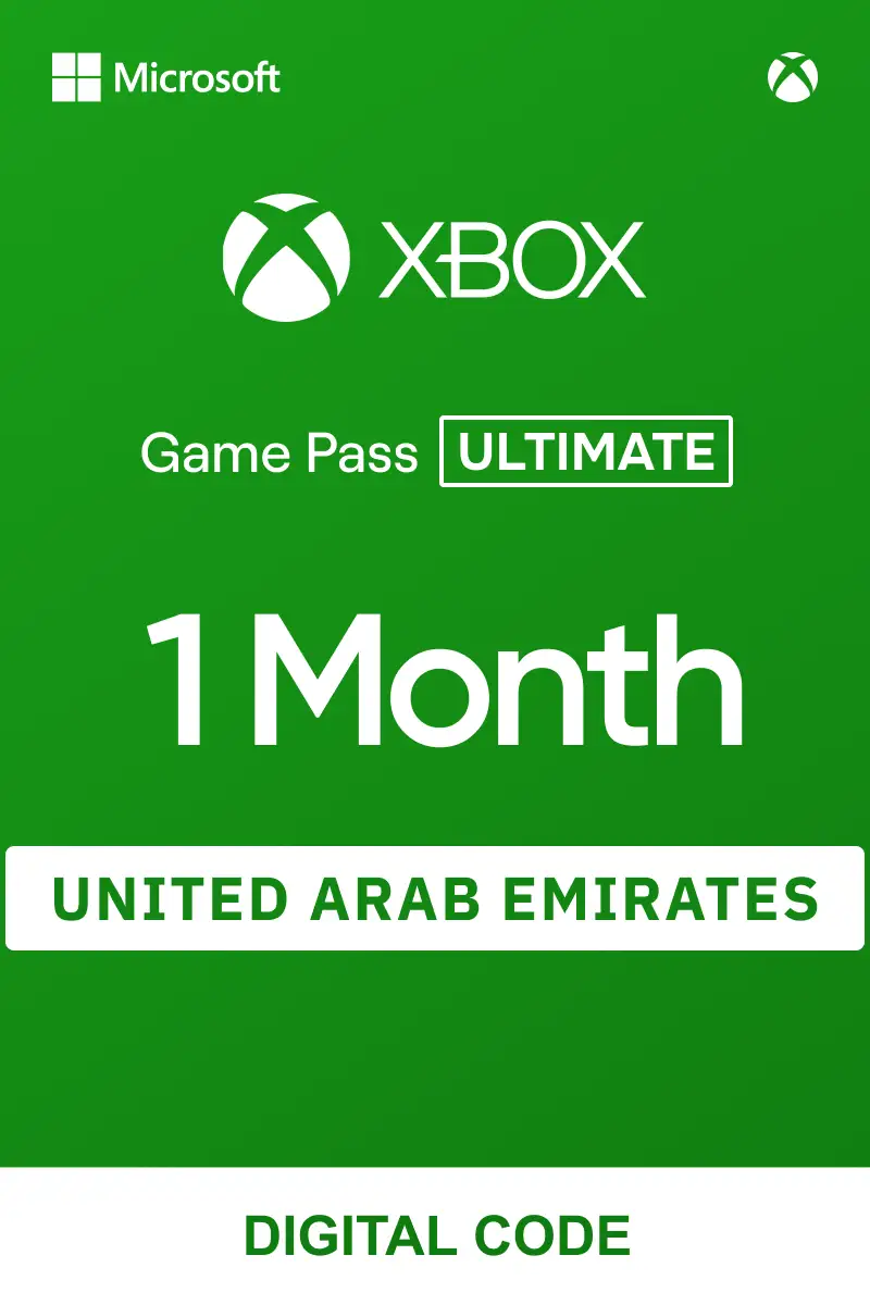 Xbox Game Pass Ultimate 1 Month (United Arab Emirates) - Xbox Live - Digital Key